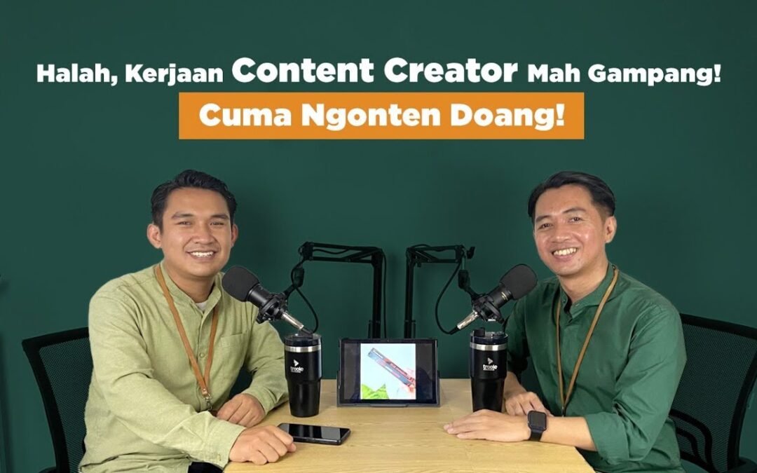How to be a Content Creator: Tips & Trick ala Dadan Erlangga si Content Creator plus Penulis Novel